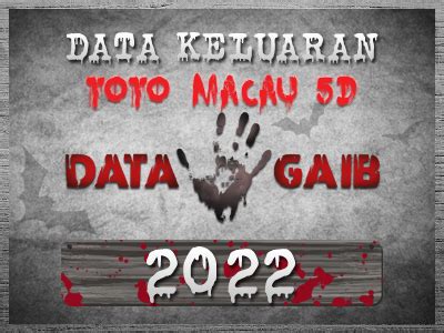 data pengeluaran toto macau 5d|Pengeluaran Toto Macau 5D Tercepat .